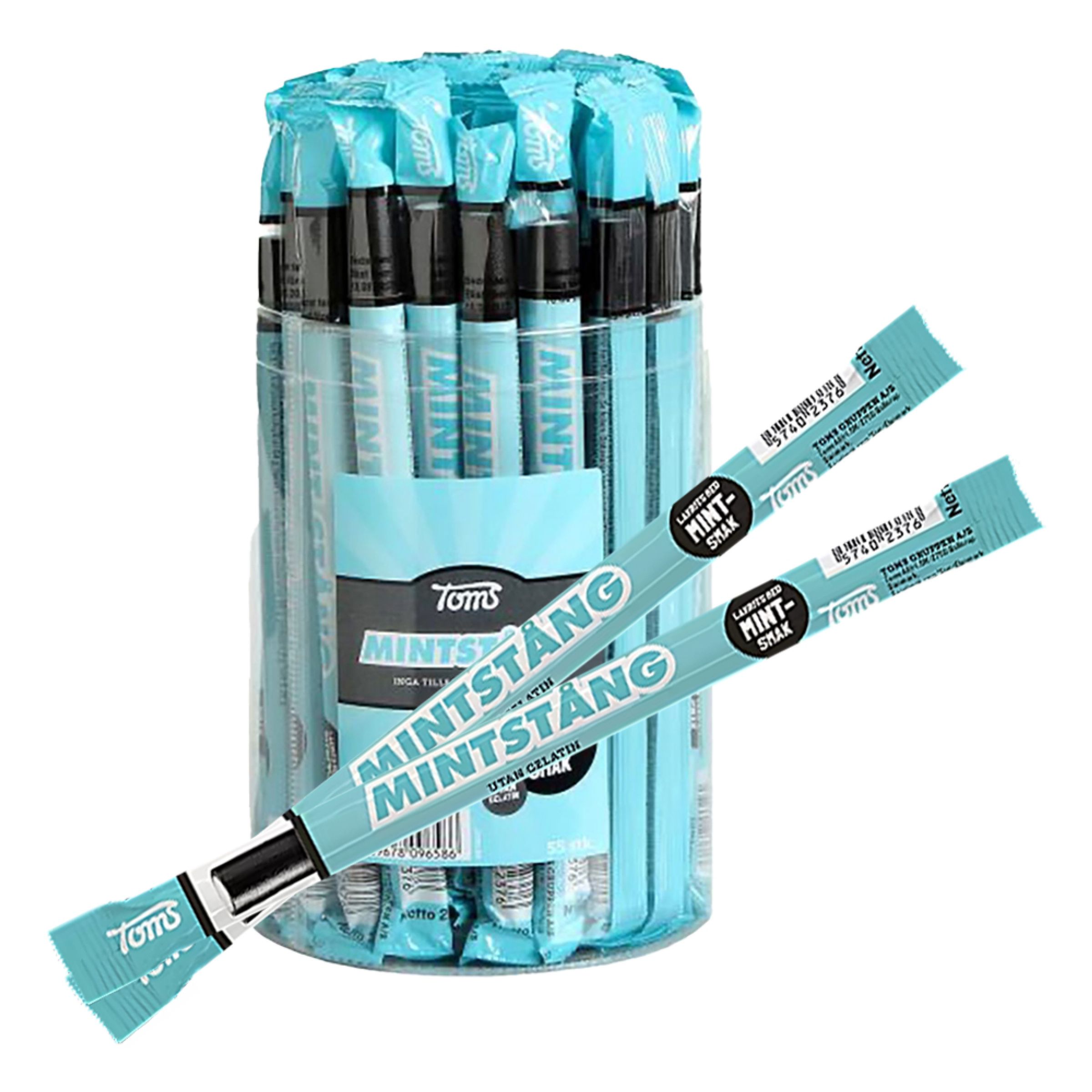 Pingvinstång Mint Storpack - 55-pack
