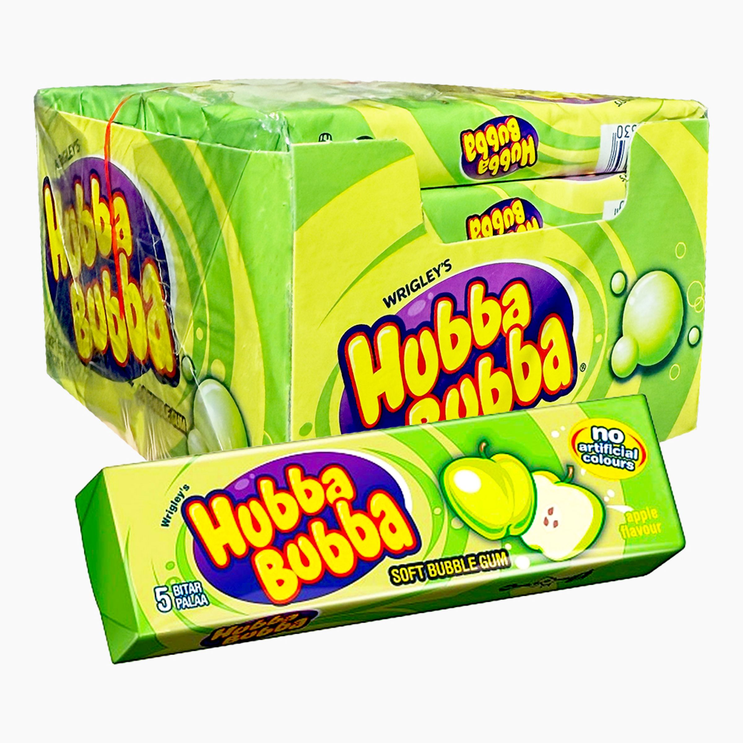 Hubba Bubba Äpple Storpack - 20-pack