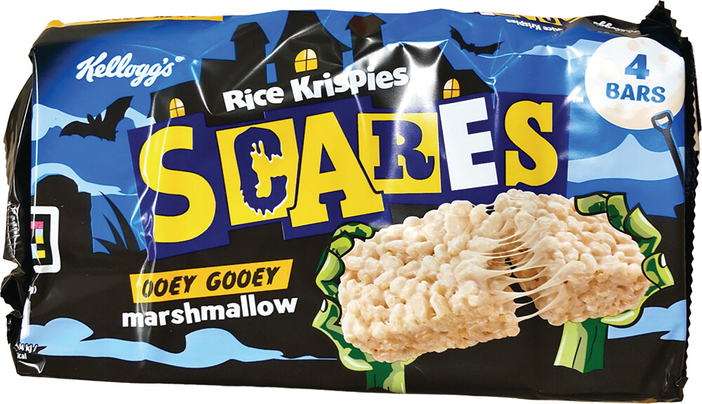 Kelloggs Rice Krispies Scares Ooey Gooey 144g