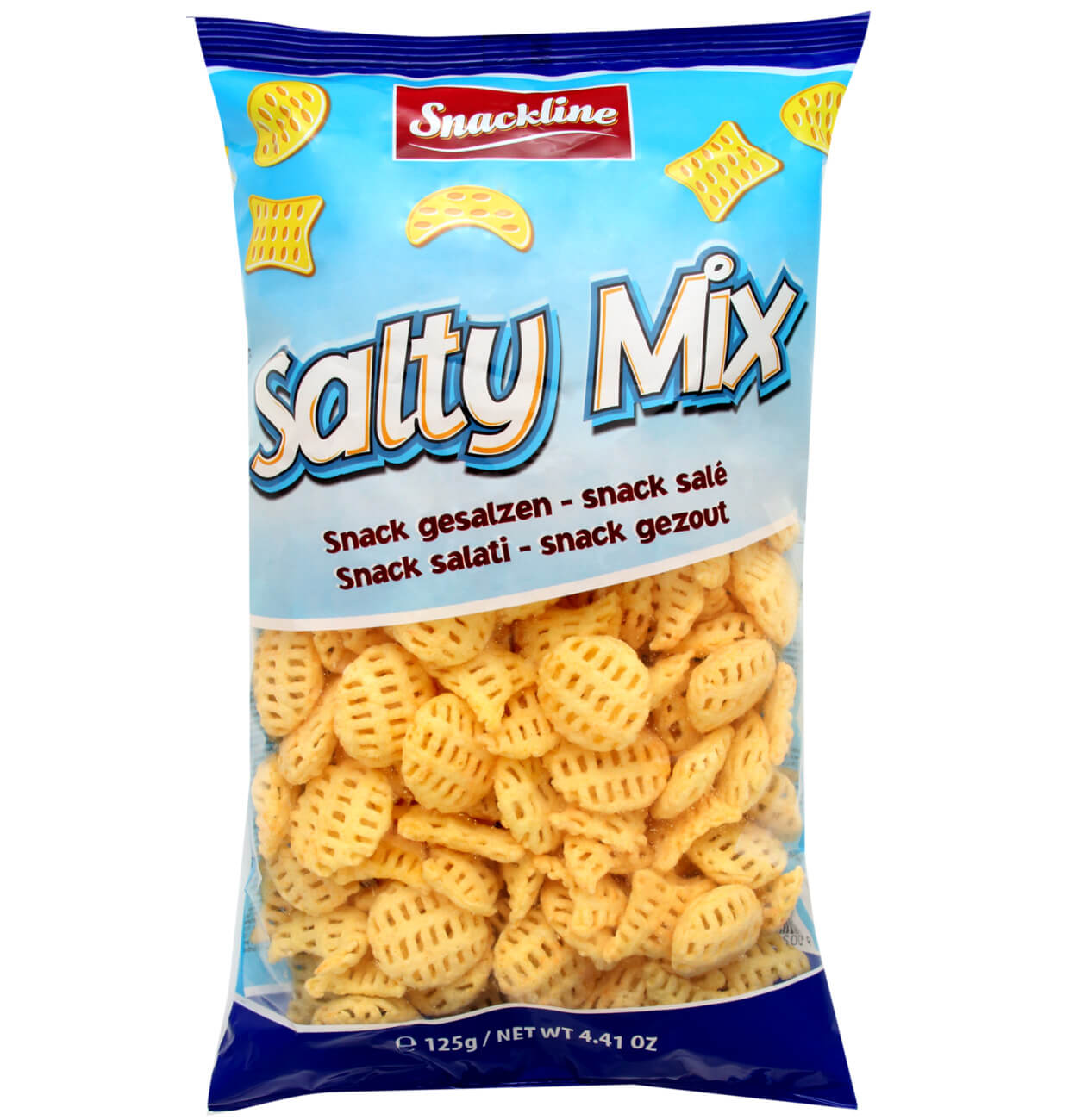 Snackline Salty Potato Snack Mix 125g