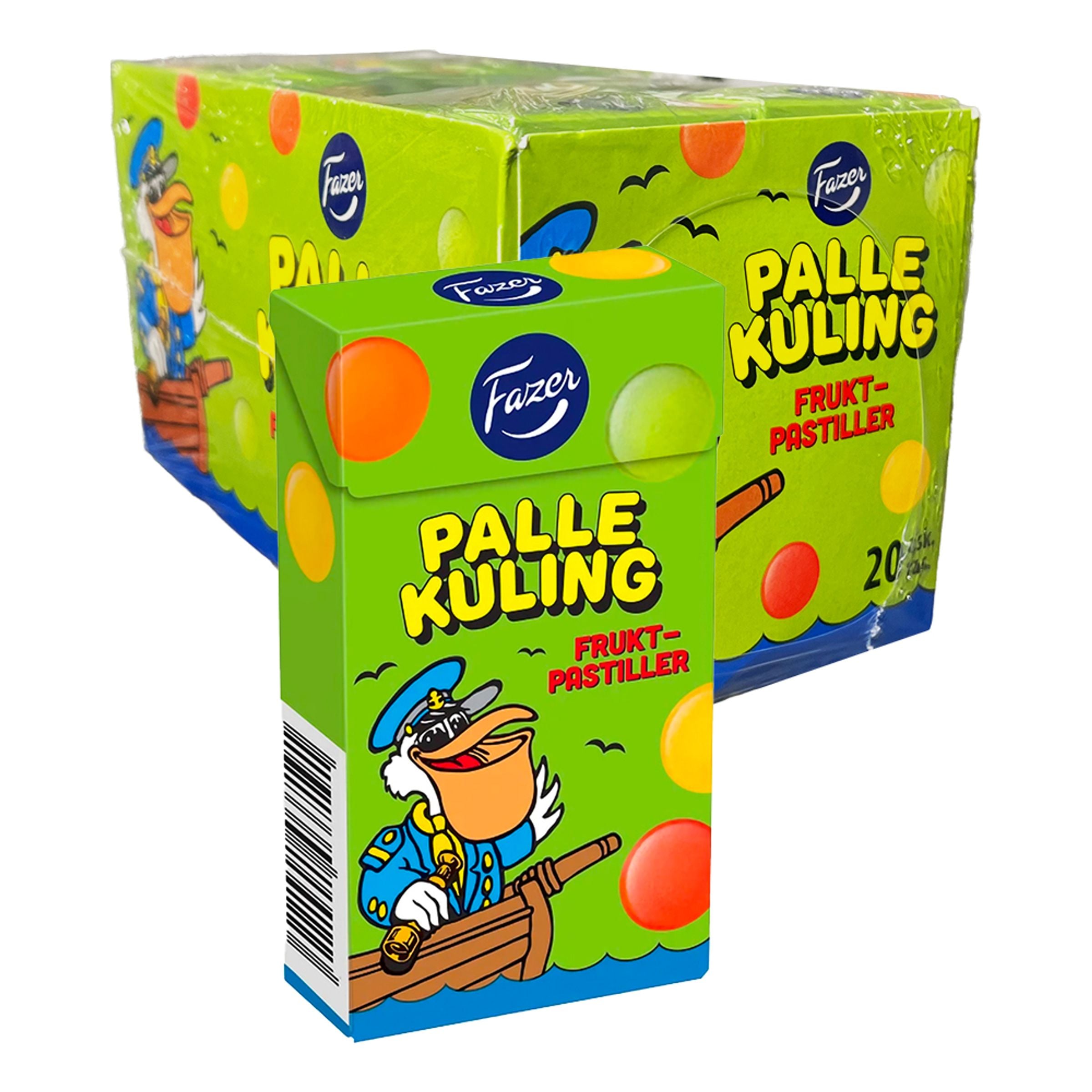 Fazer Palle Kuling Tablettask Storpack - 20 x 38 g
