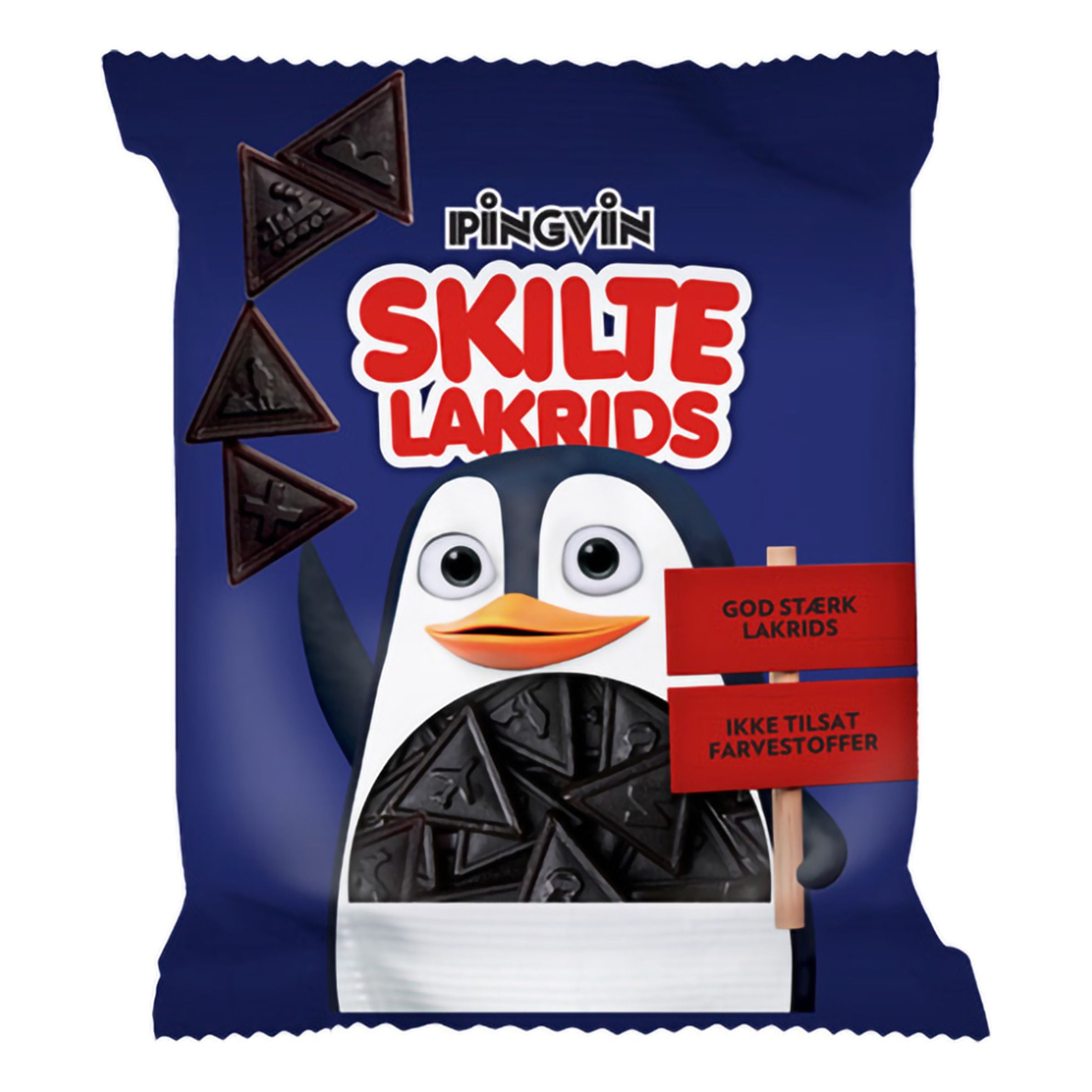 Pingvin Skittle Lakrids - 110 g