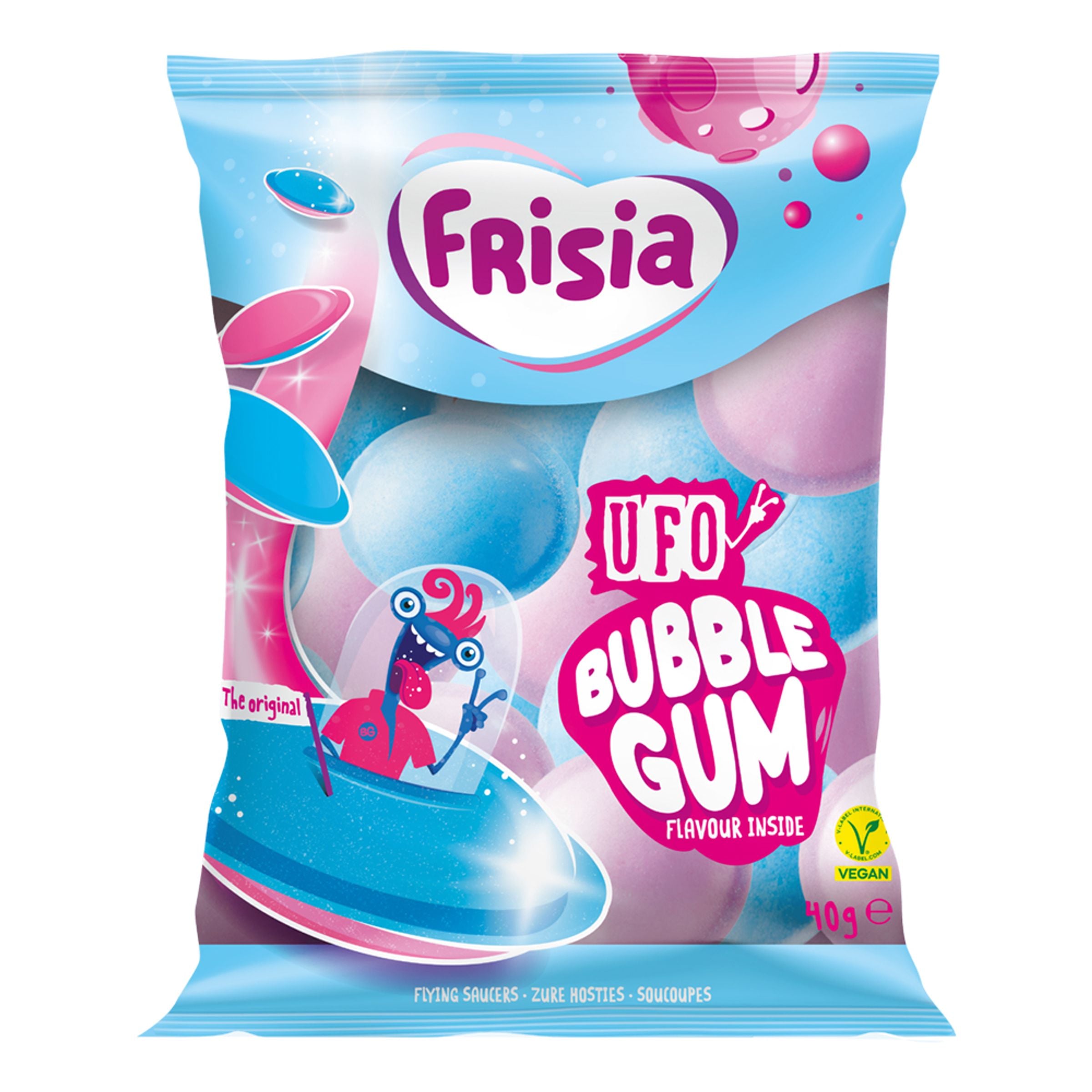 Frisia UFO Bubblegum Godispåse - 40 g