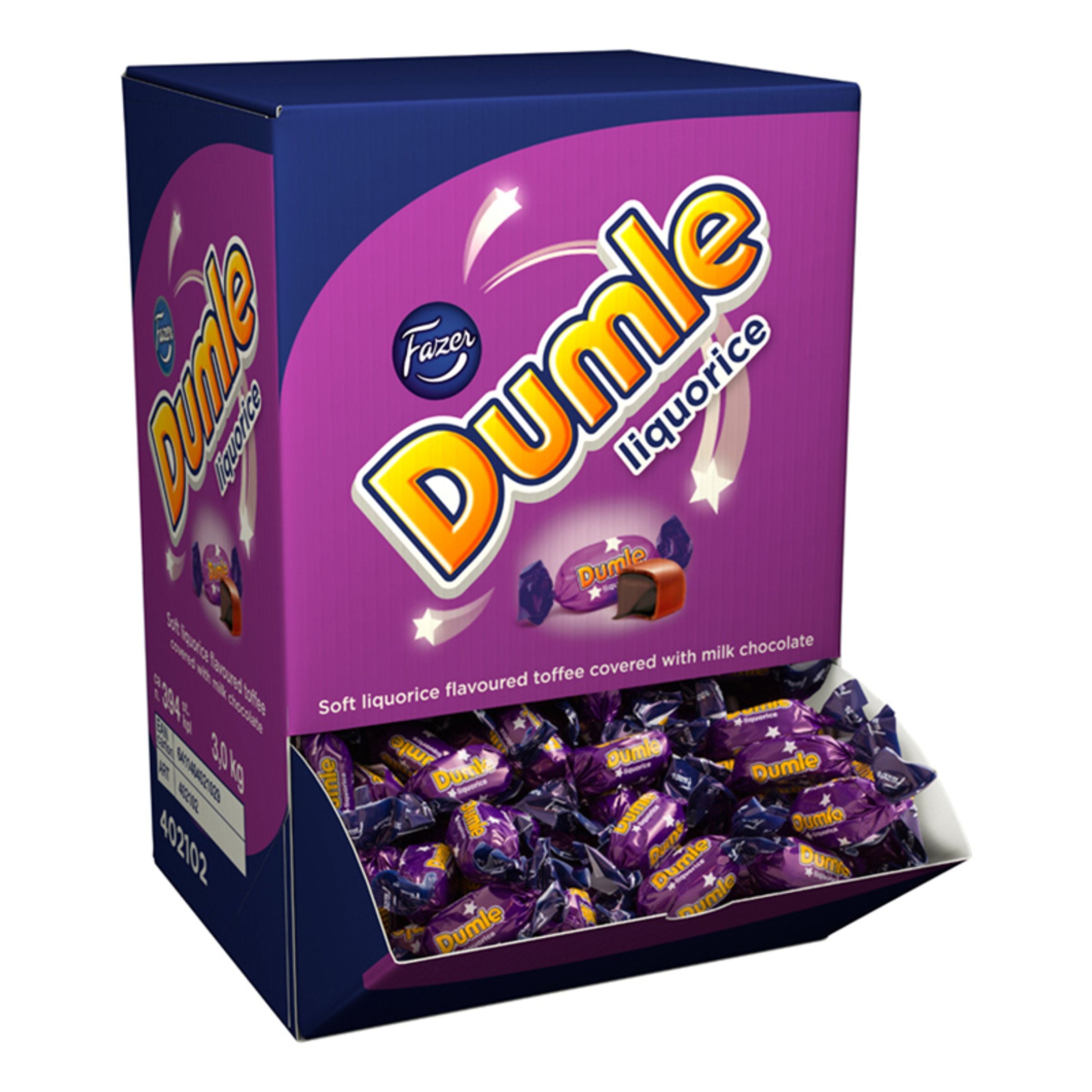 Fazer Dumle Lakrits Godisautomat - 3 kg