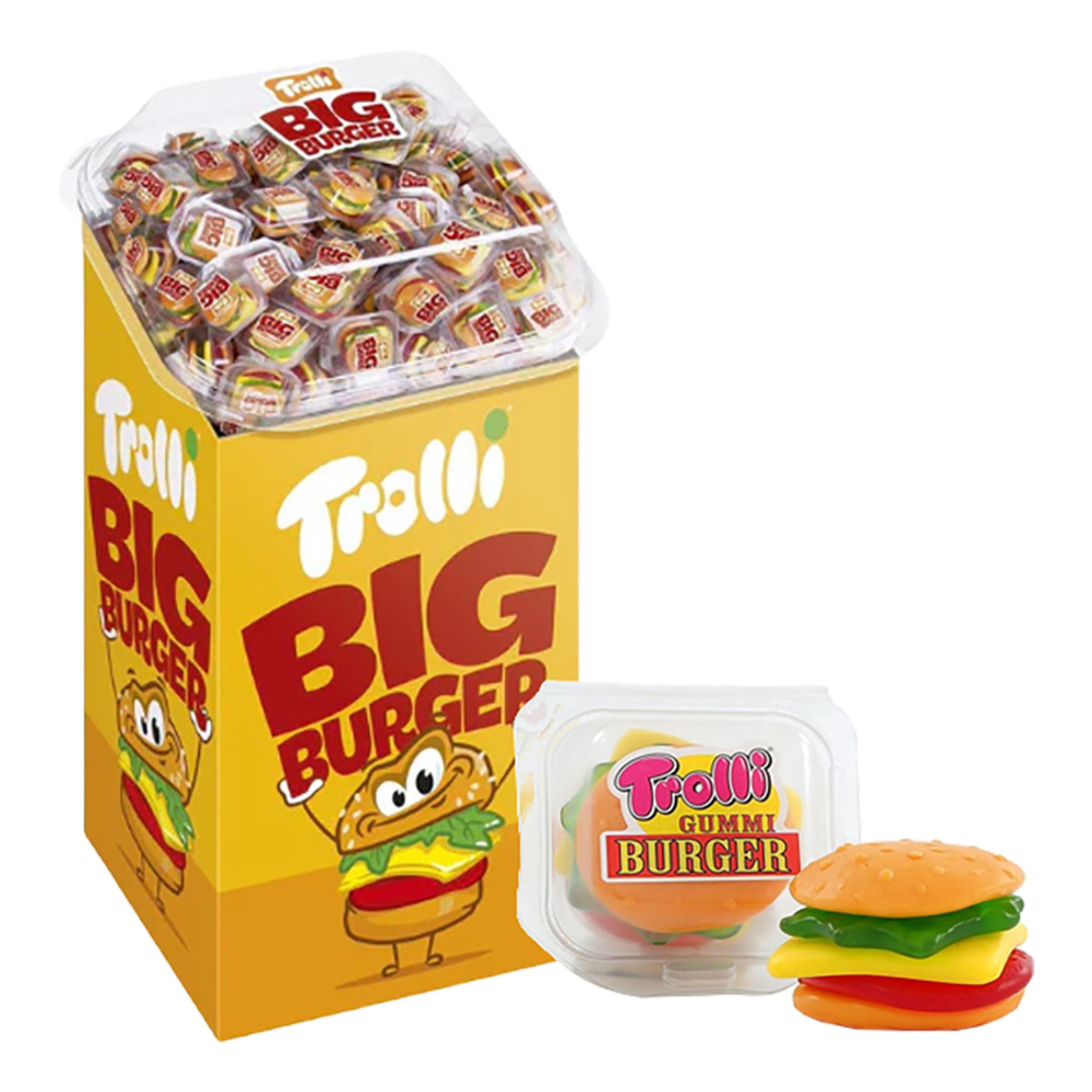 Trolli Big Burger Storpack - 12 x 50 g