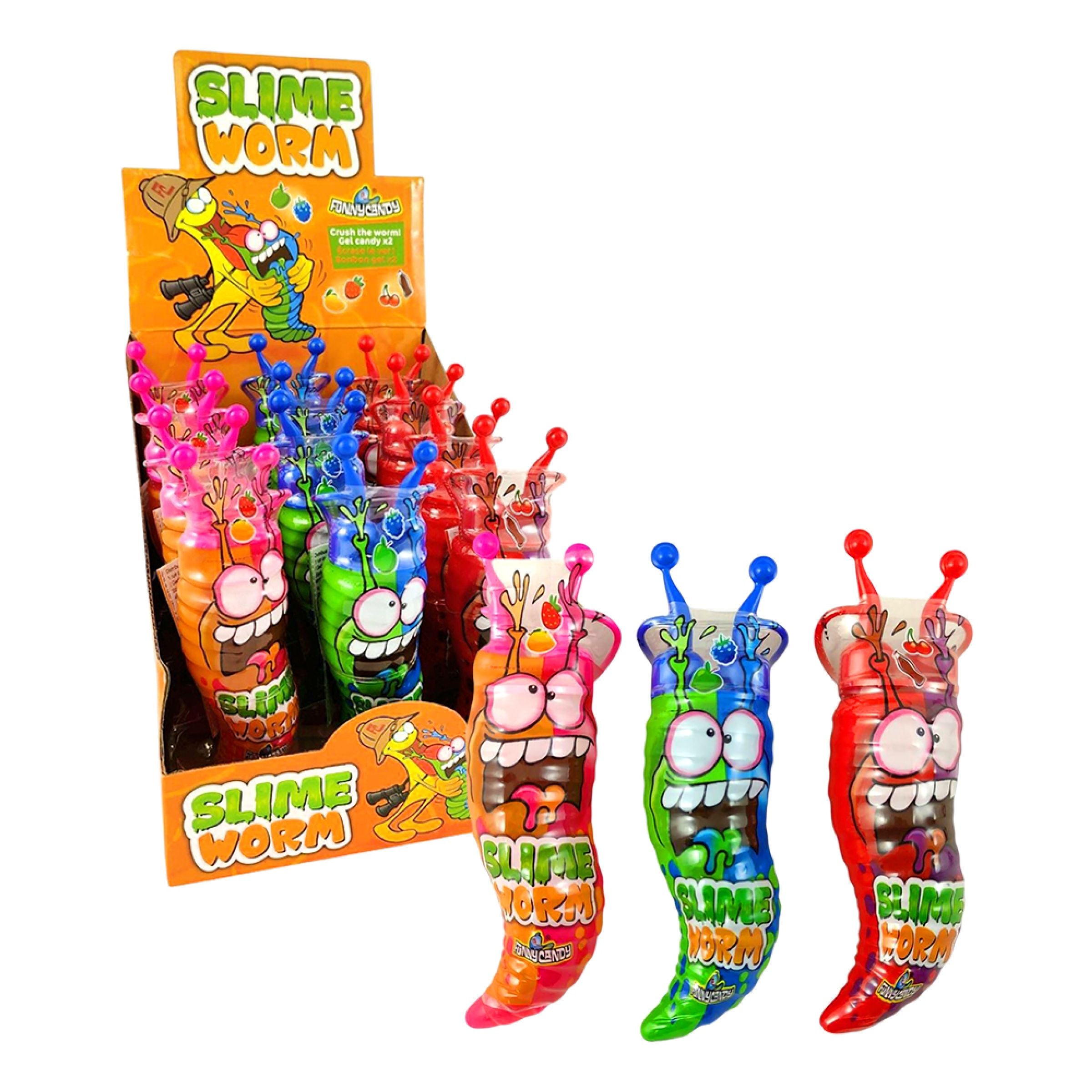 Slime Worm Storpack - 12 x 58 g