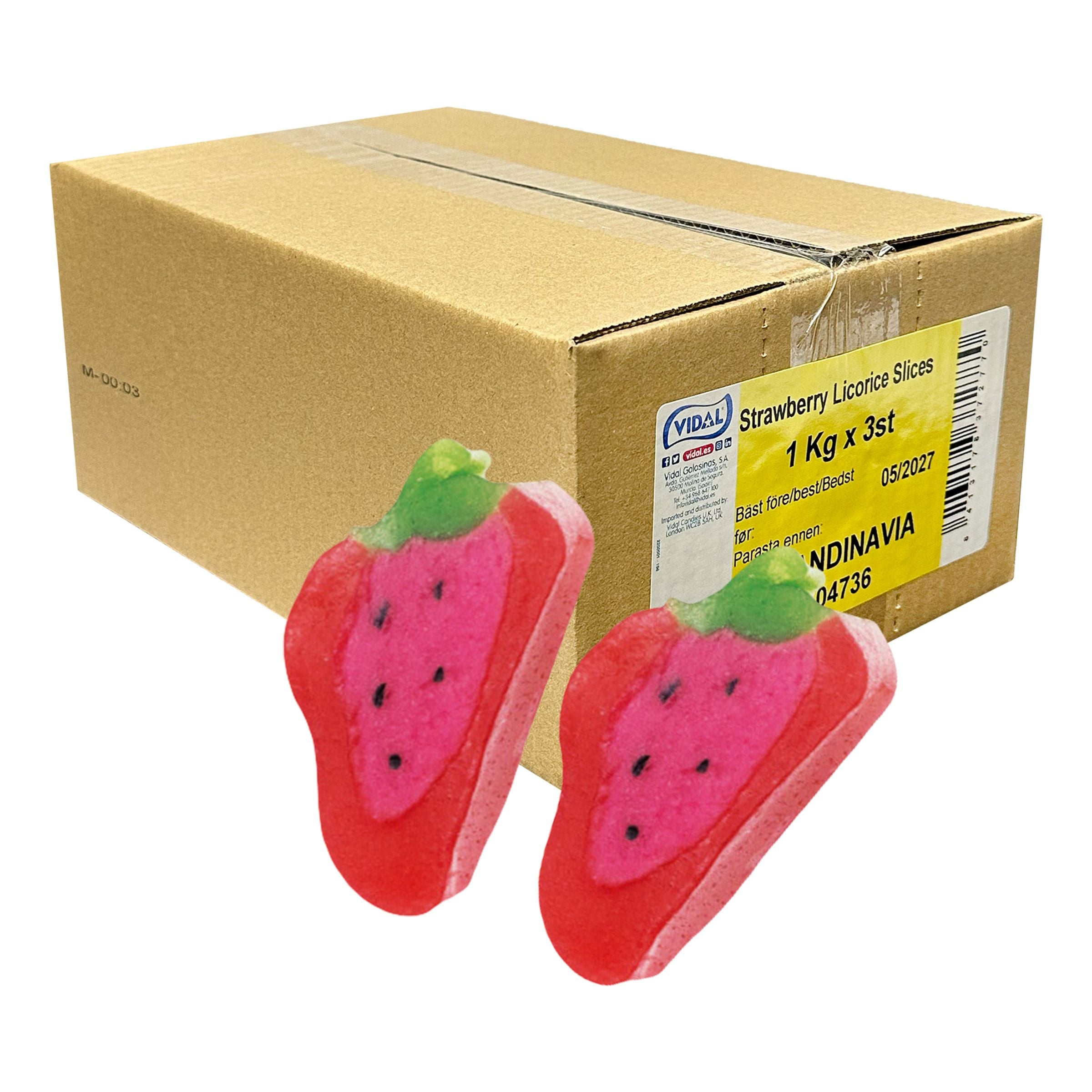 Strawberry Slices Storpack - 3 kg