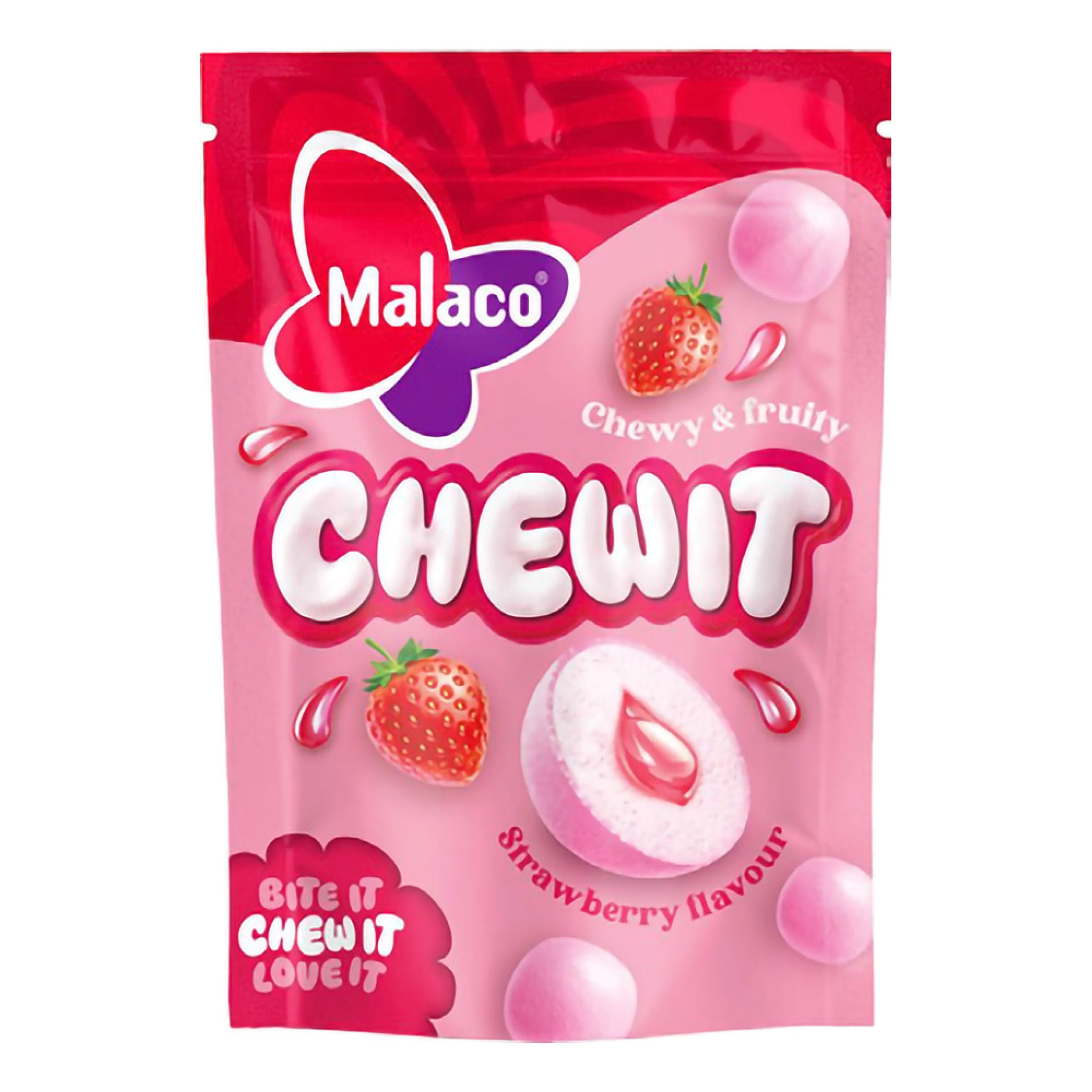 Malaco Chewit Strawberry - 115 g