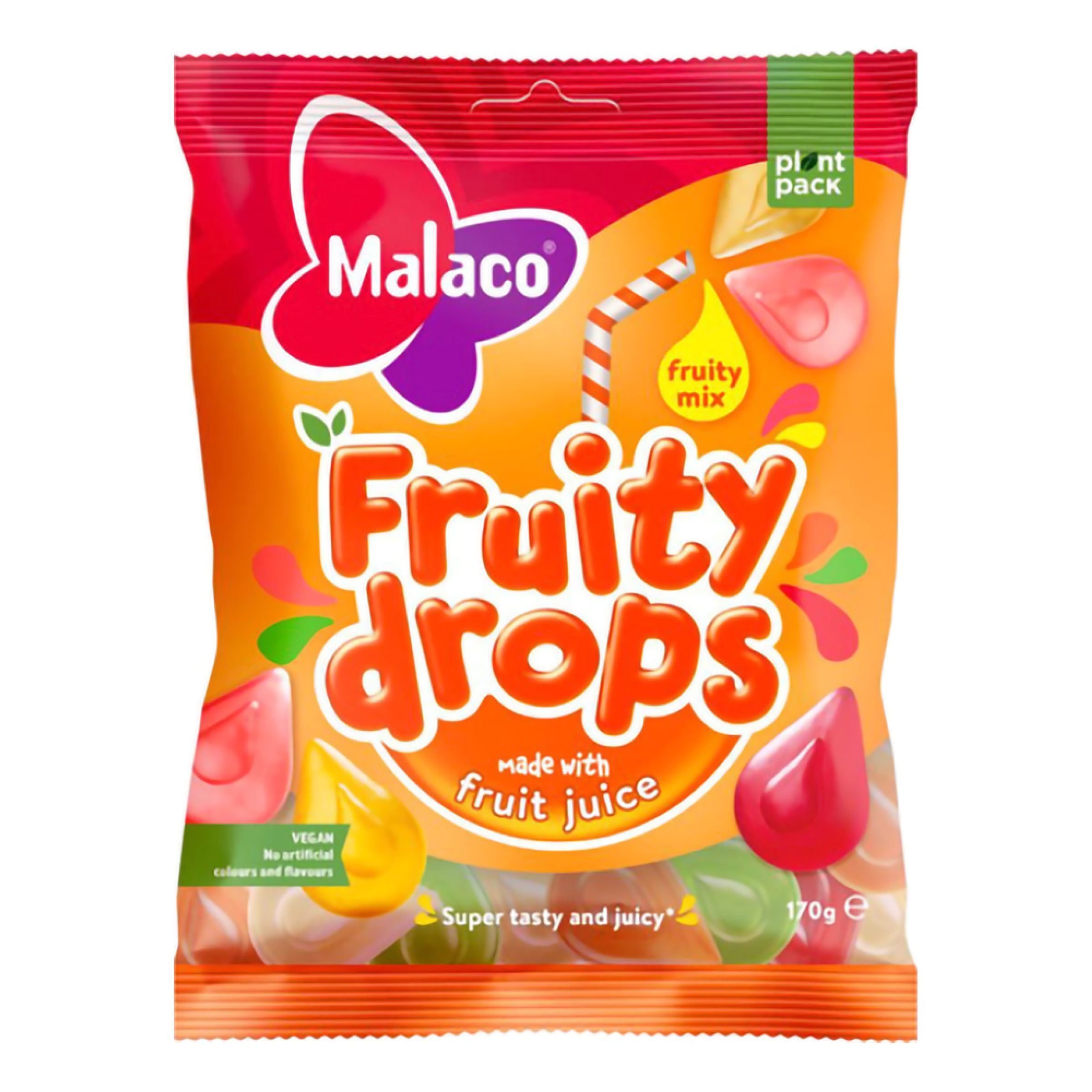 Malaco Fruity Drops Fruity Mix - 170 g