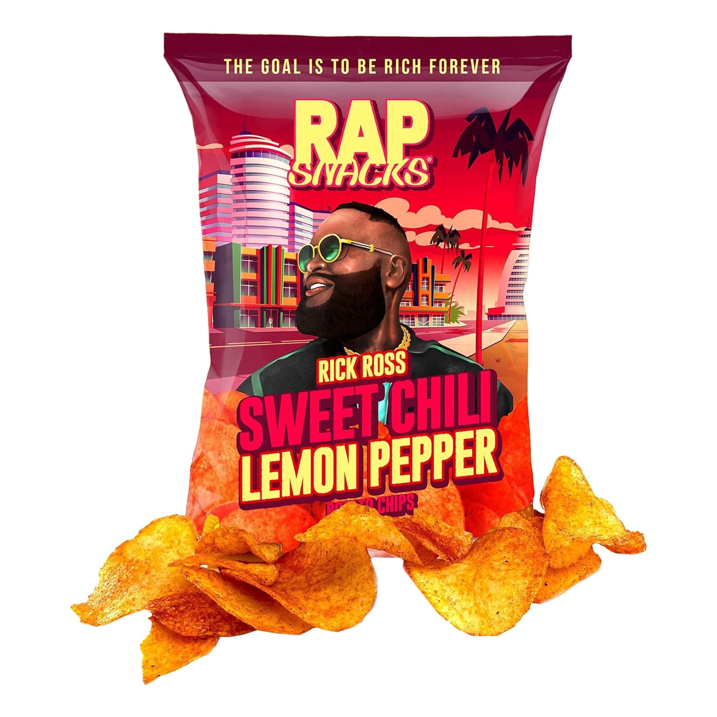 RAP Snacks Rick Ross Sweet Chilli Lemon Pepper - 71 g