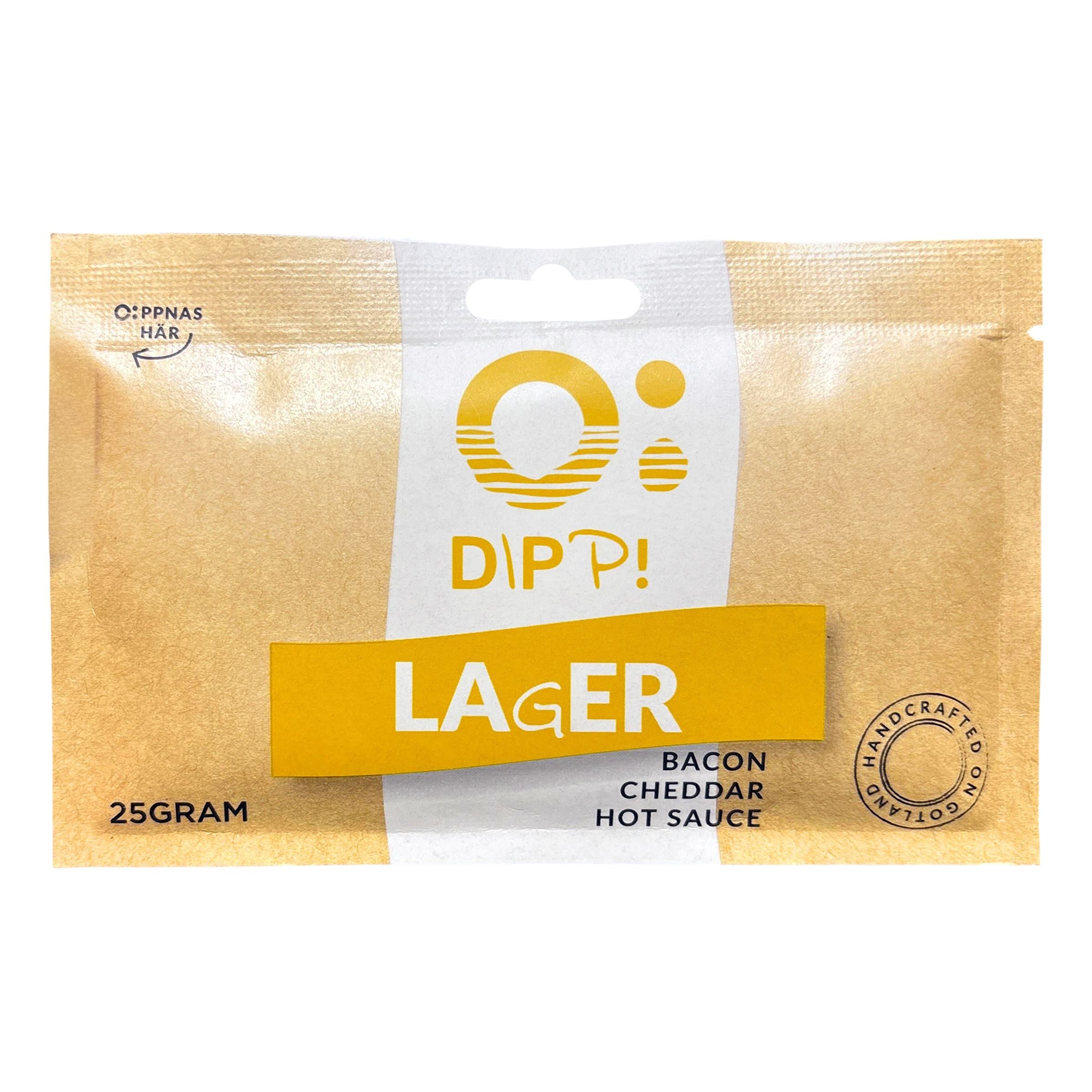 Ö-Chips Dippmix Lager Bacon Cheddar Hot Sauce - 25 g