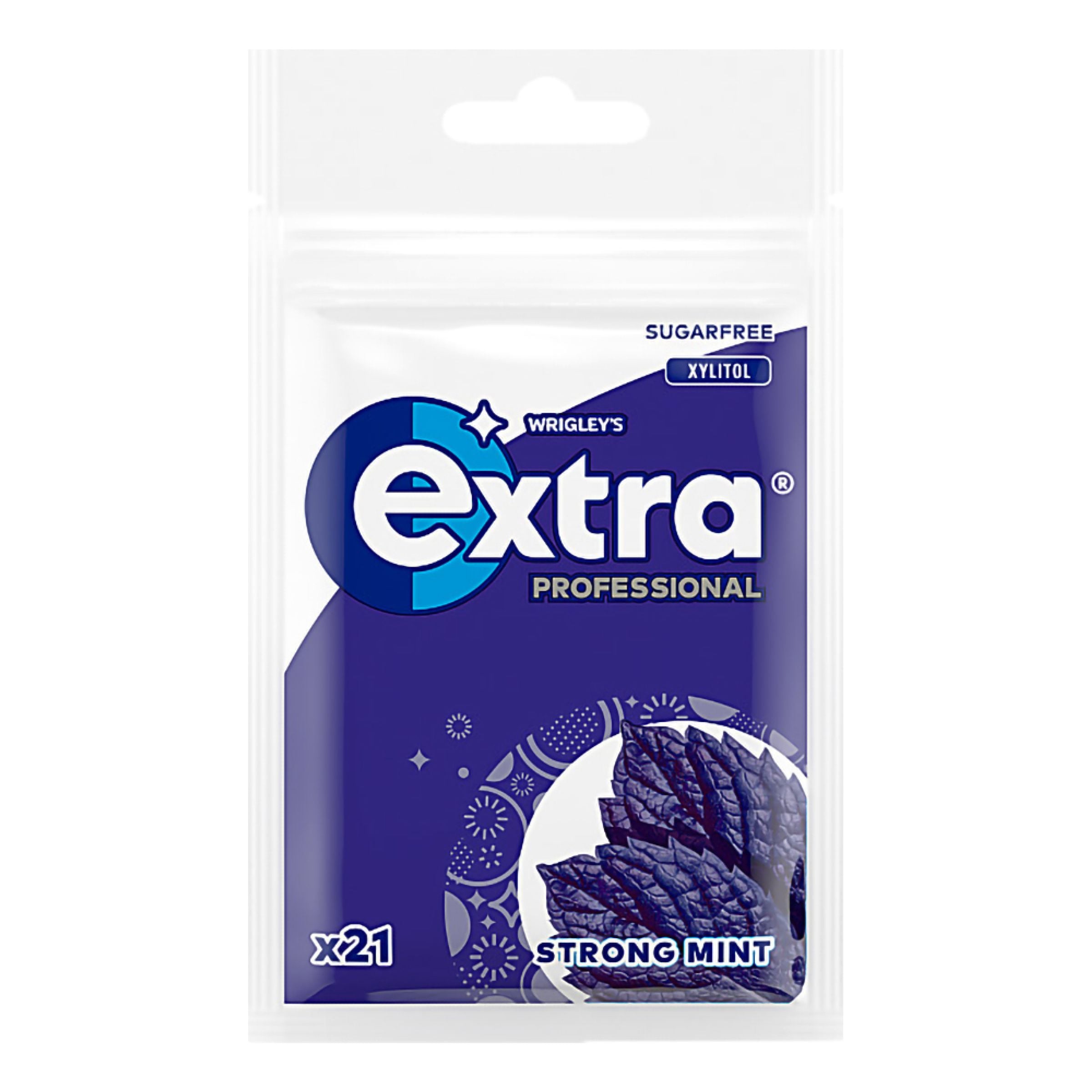 Extra Strong Mint Tuggummi - 29 g