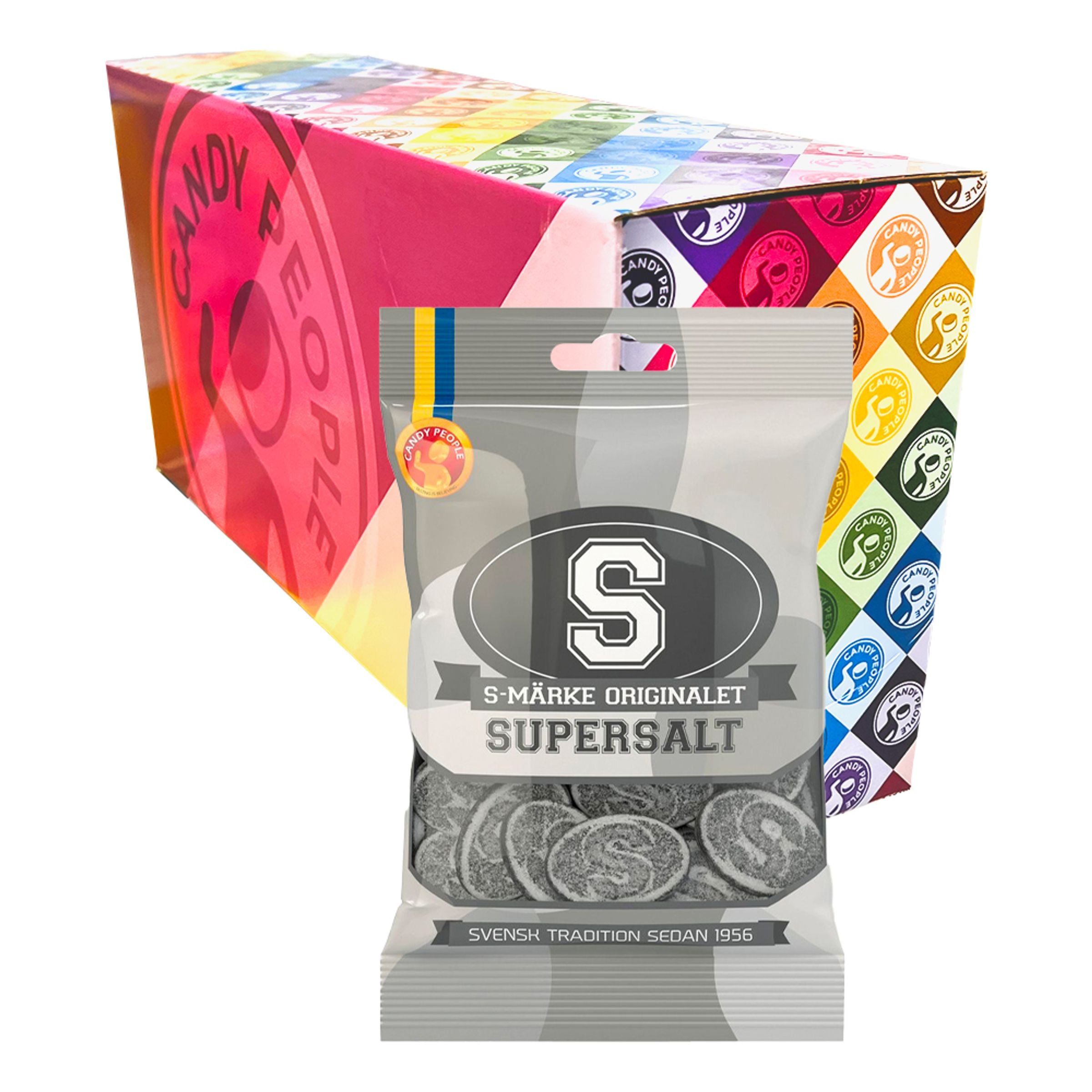 S-Märken Supersalt Storpack - 18 x 80 g