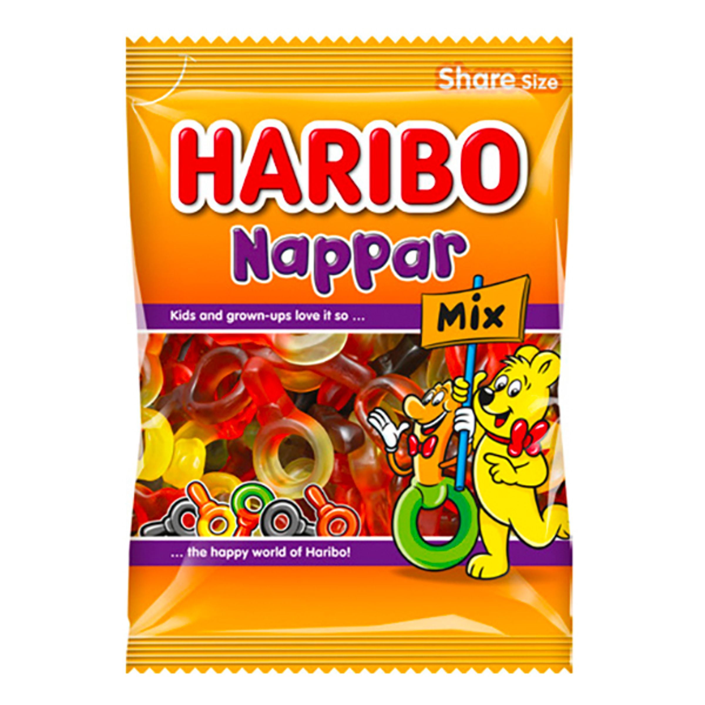 Haribo Nappar Mix - 275 g