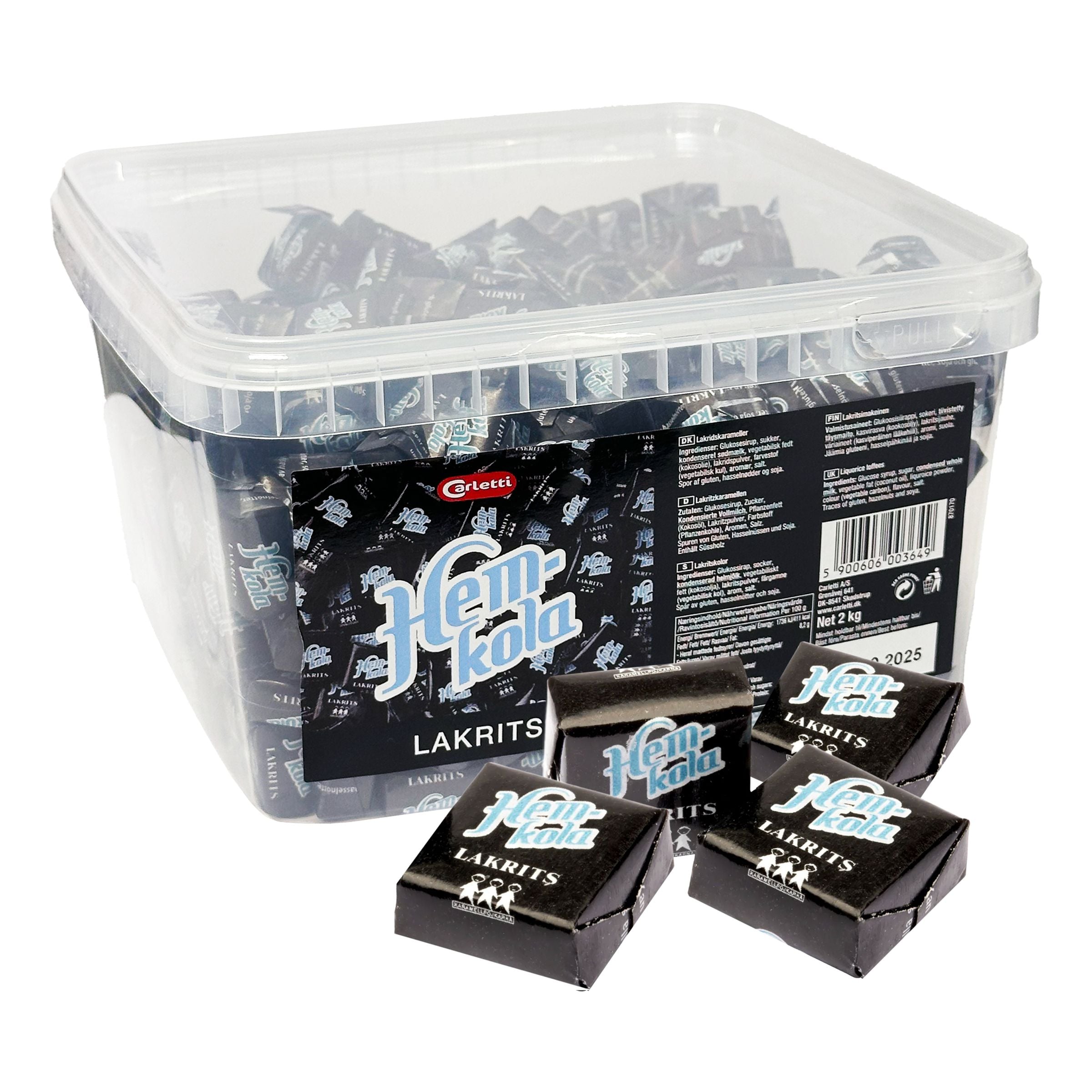 Hemkola Lakrits Storpack - 2 kg