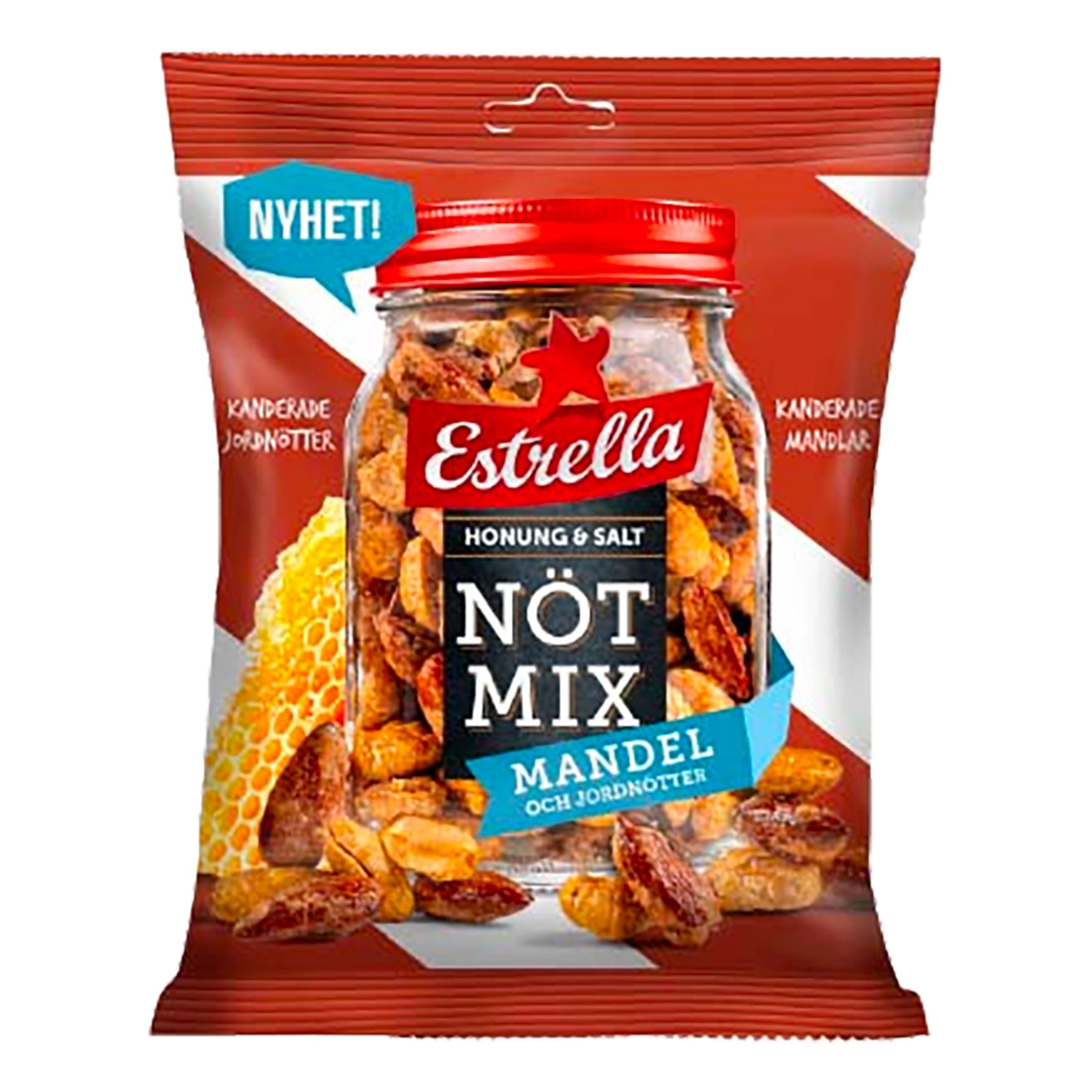 Estrella Nötmix Mandel Honung & Salt - 175 g