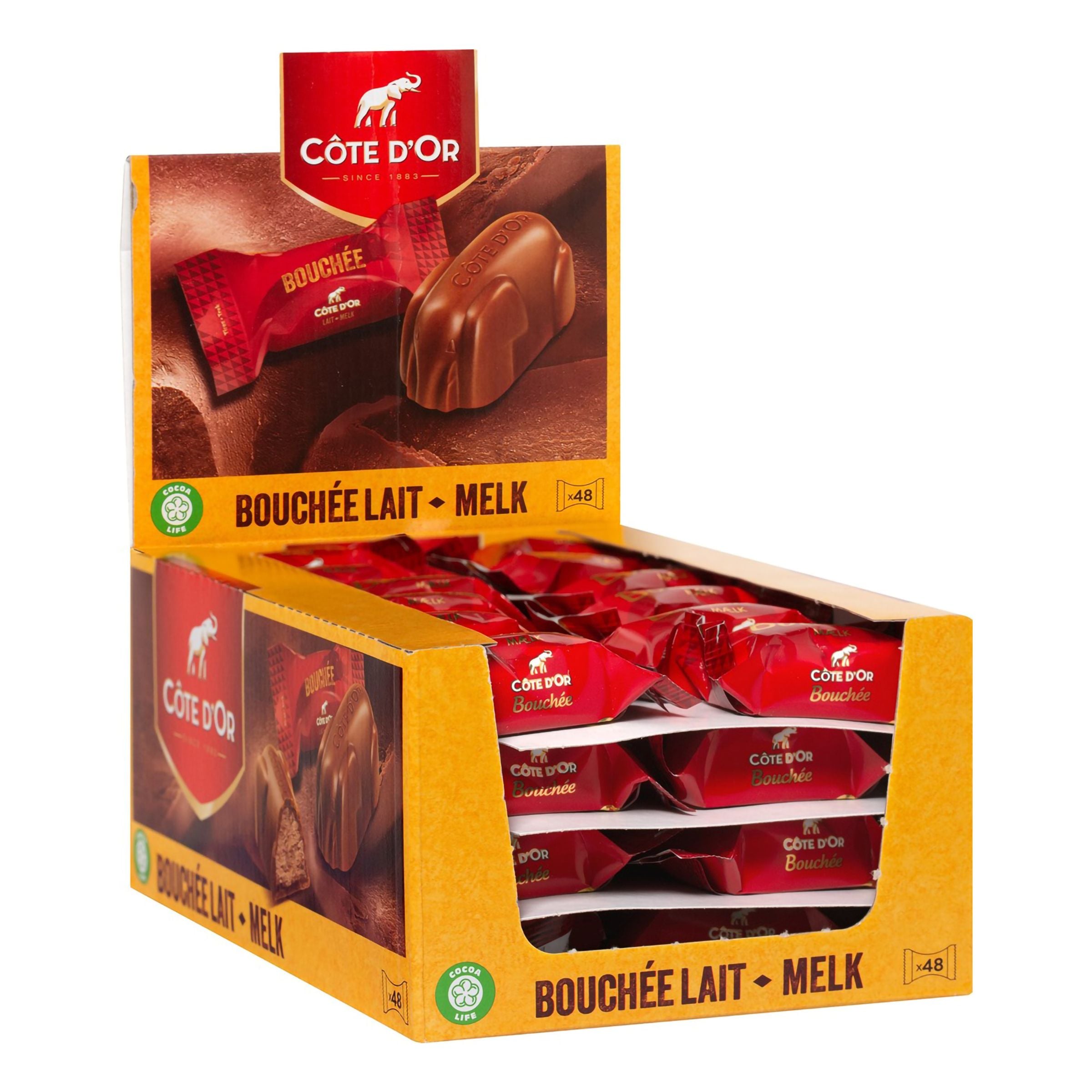 Bouchée Chokladelefanter Storpack - 1,2 kg