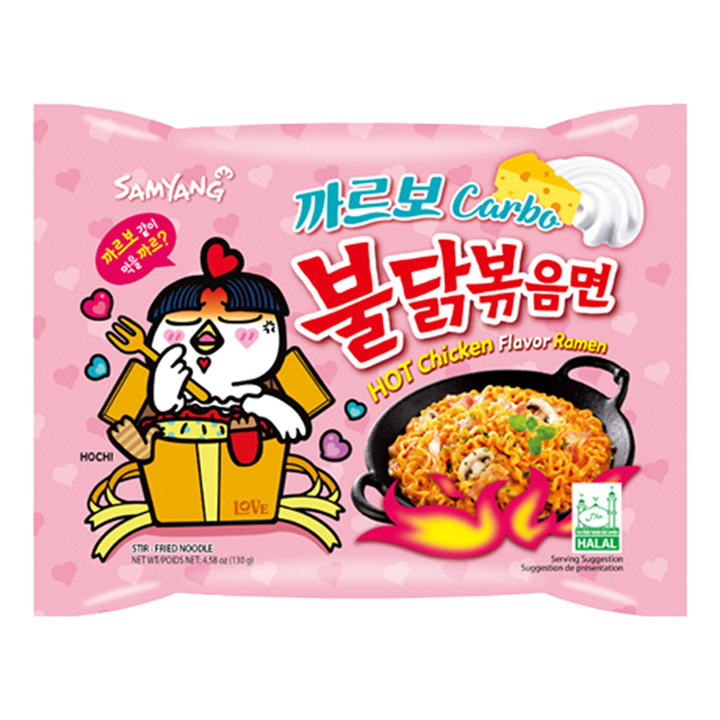 Samyang Hot Chicken Ramen Noodles Carbonara - 150 g