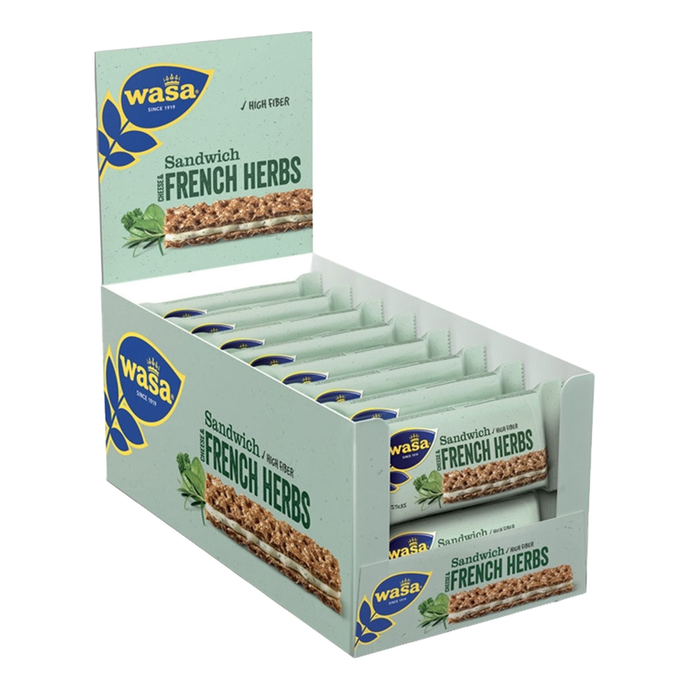 Wasa Sandwich Franska Örter Storpack - 24 x 30 g