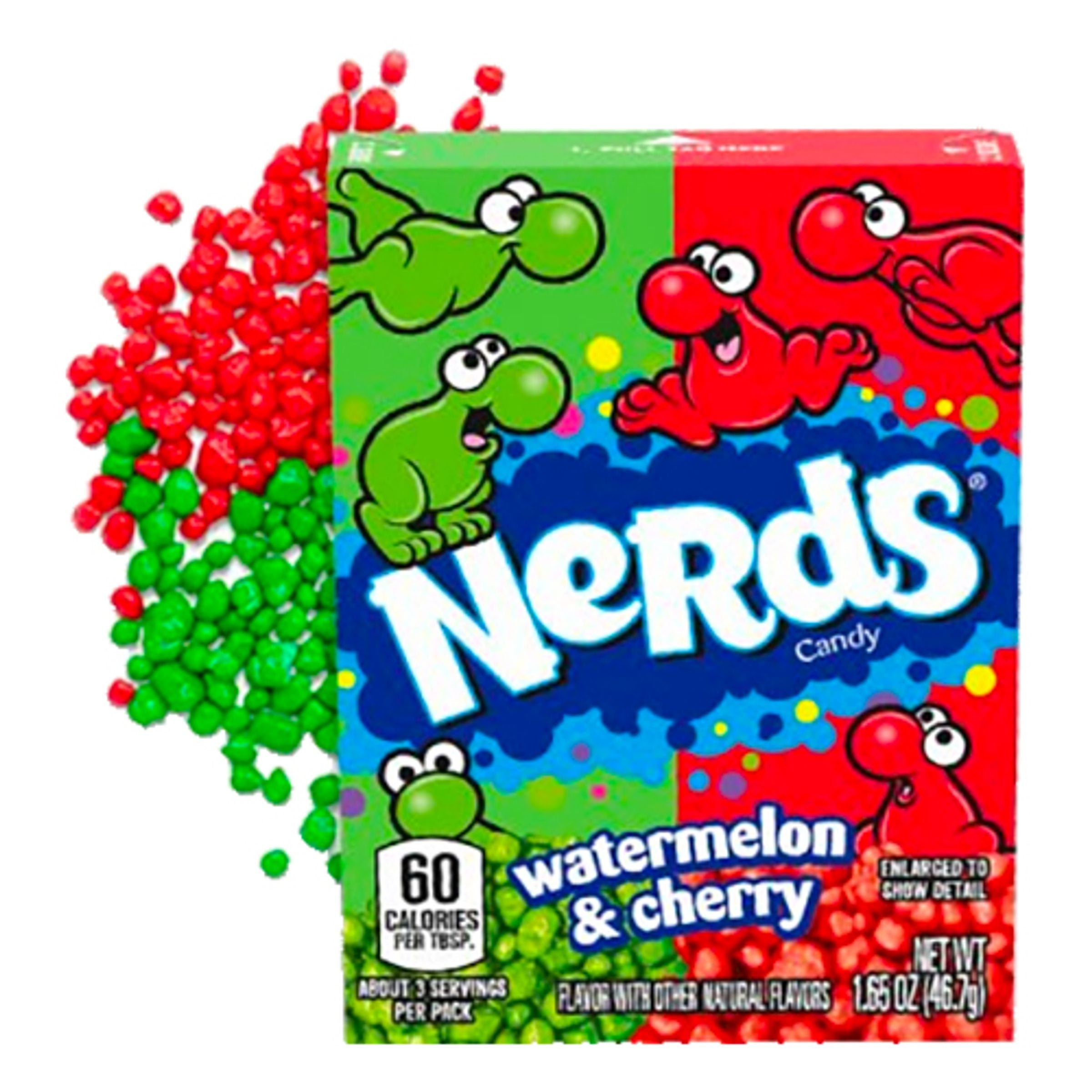 Nerds Wild About Cherry/Watermelon - 46,7 g