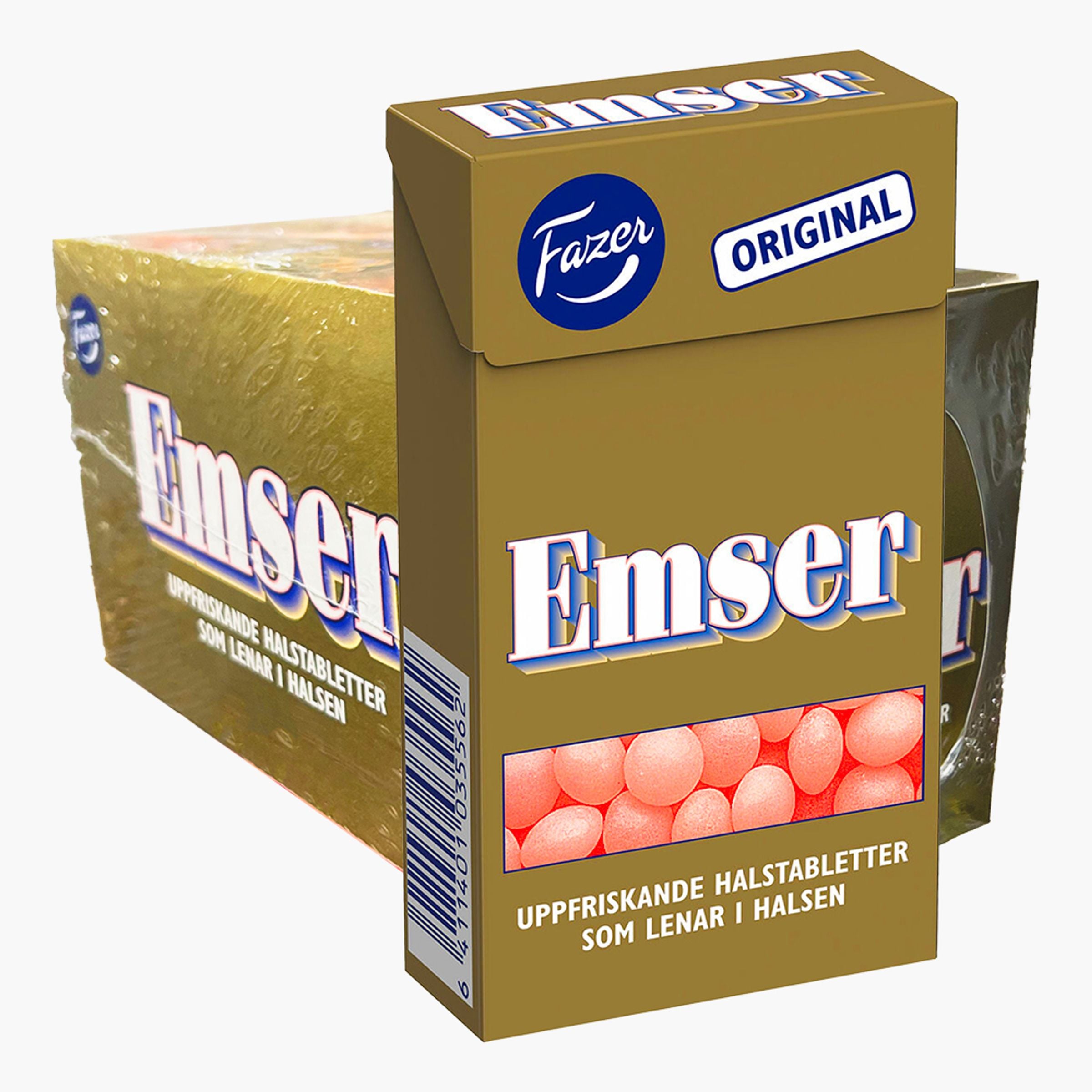 Fazer Emser Tablettask Storpack - 20 x 38 g