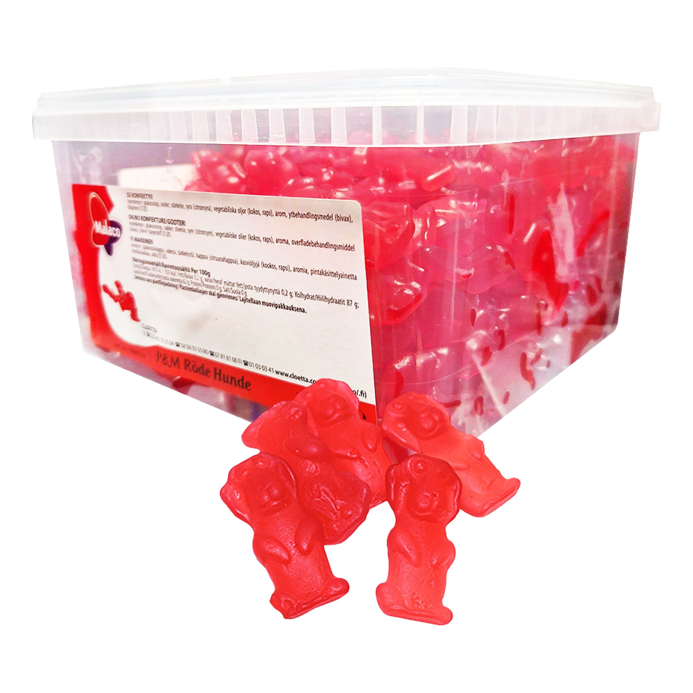 Malaco Röde Hund Storpack - 2 kg