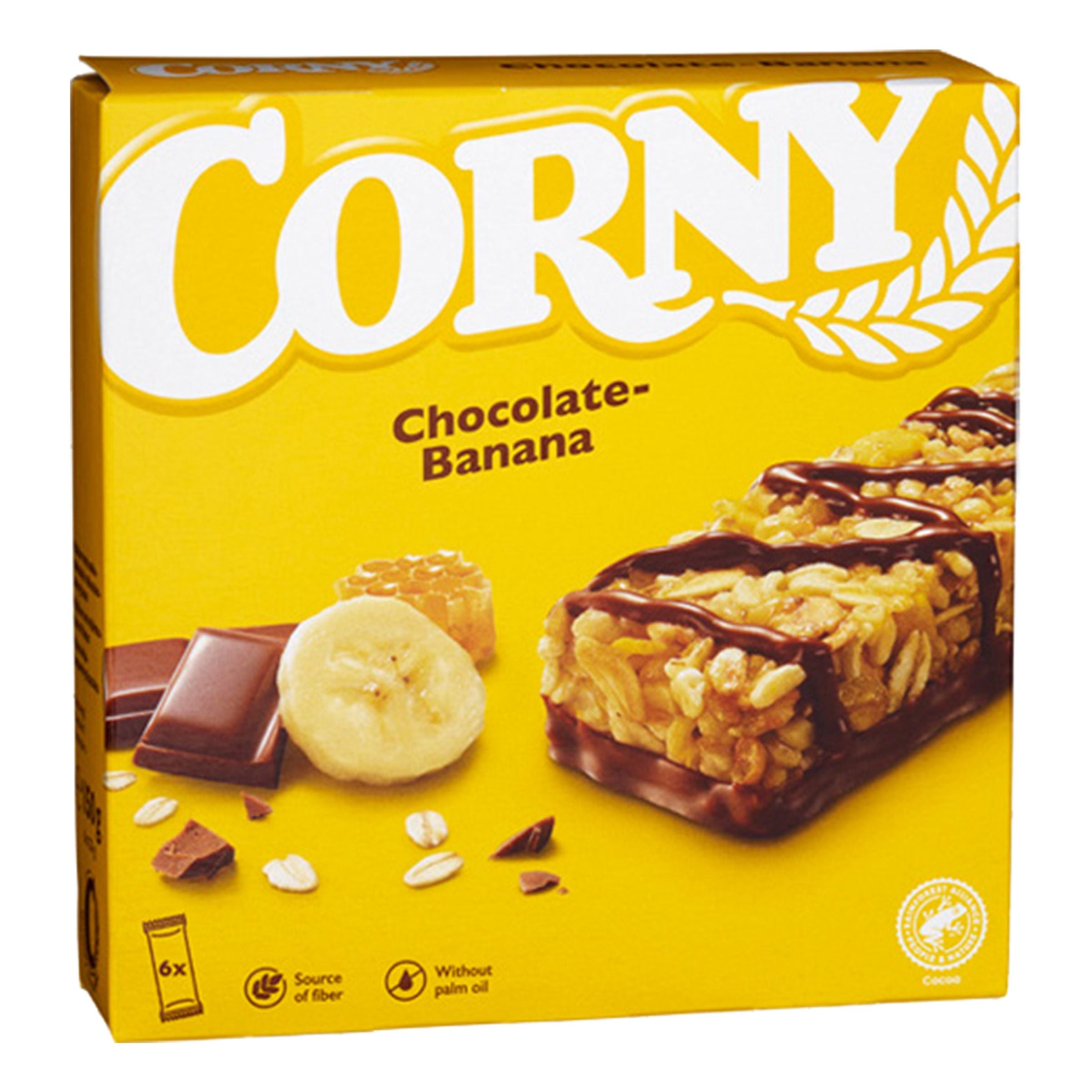 Corny Müslibar Choklad/Banana - 6 x 25 g